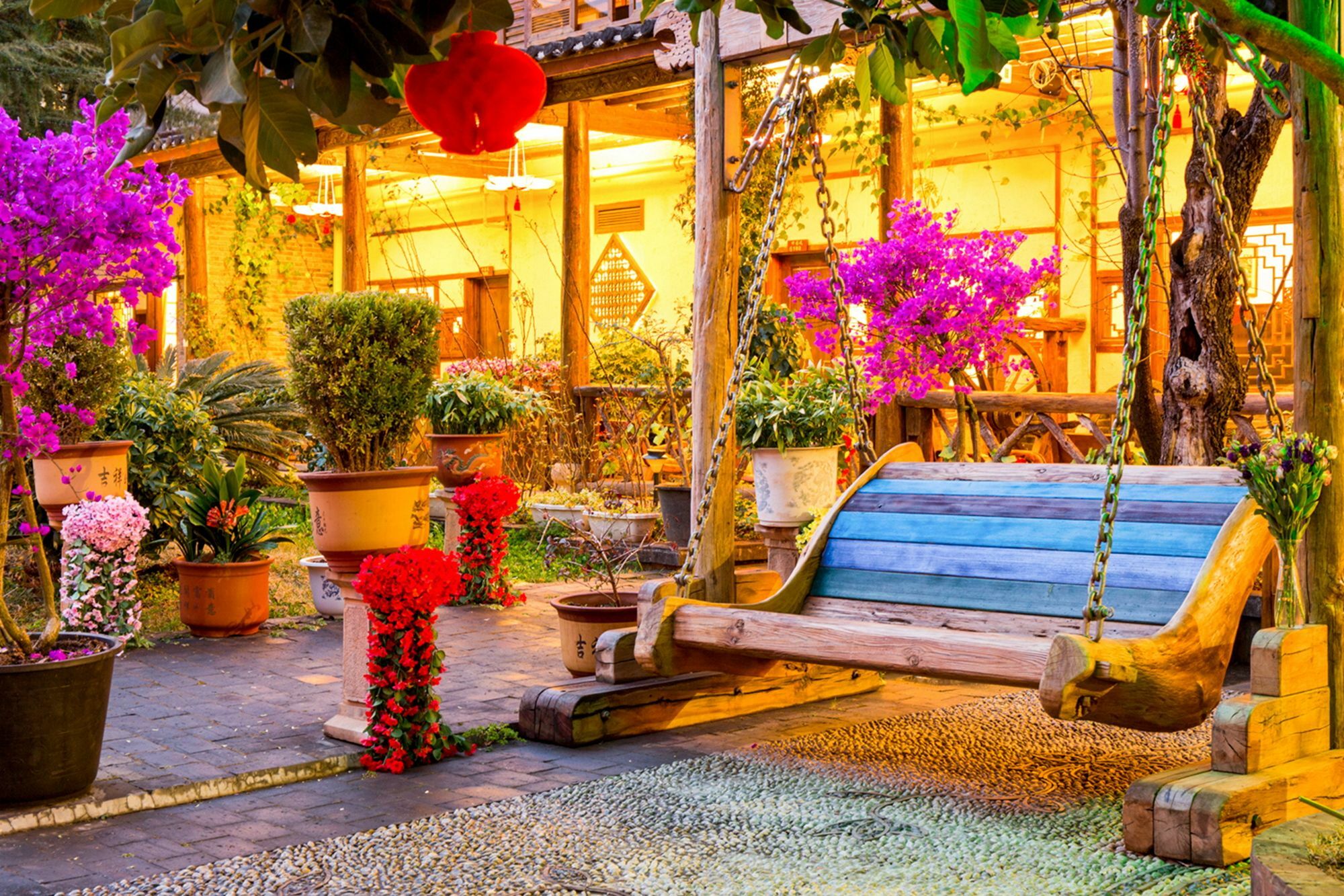ליג'יאנג Love Cloud Boutique Chain Hotel In The Water Side מראה חיצוני תמונה