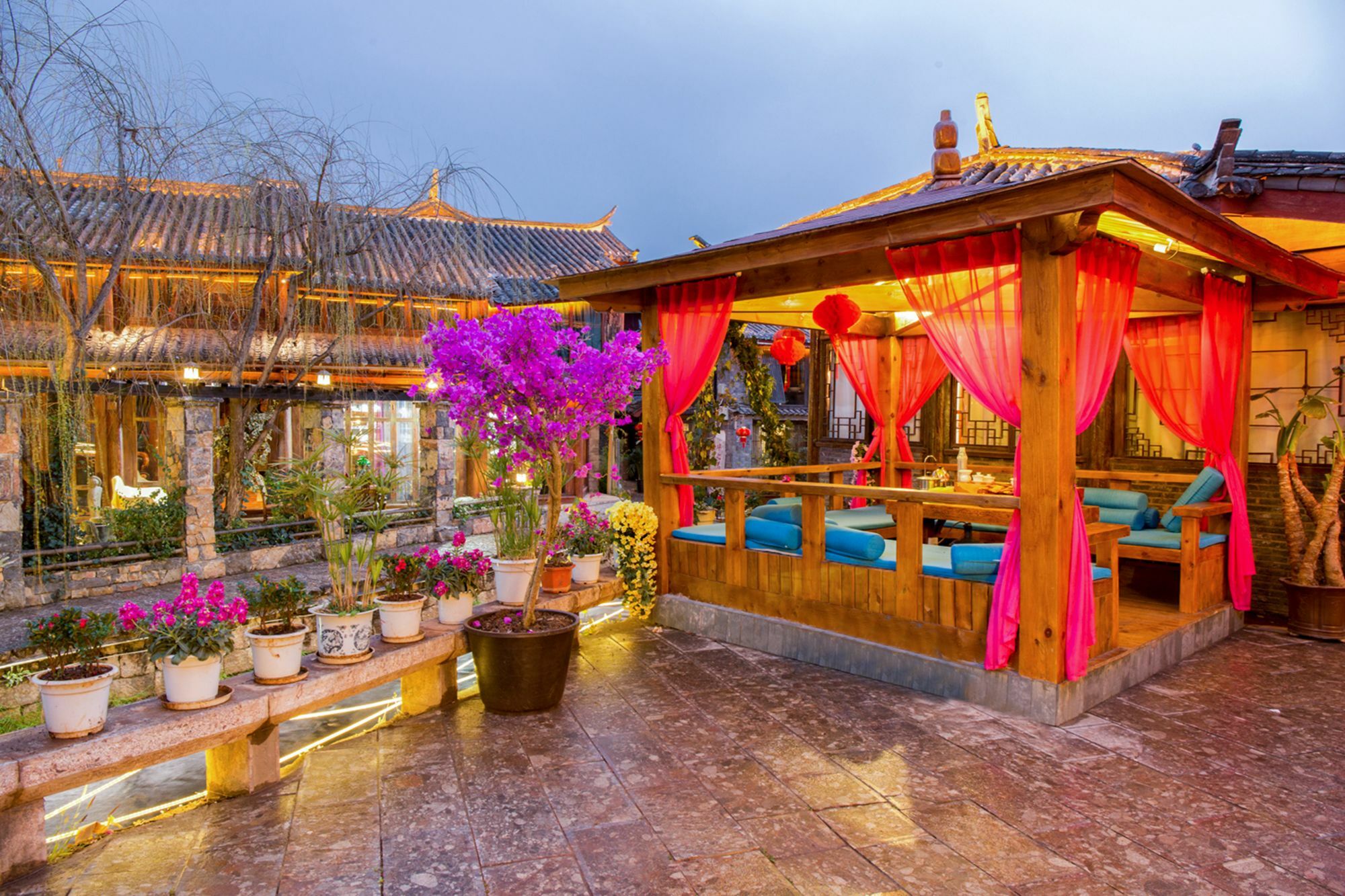 ליג'יאנג Love Cloud Boutique Chain Hotel In The Water Side מראה חיצוני תמונה